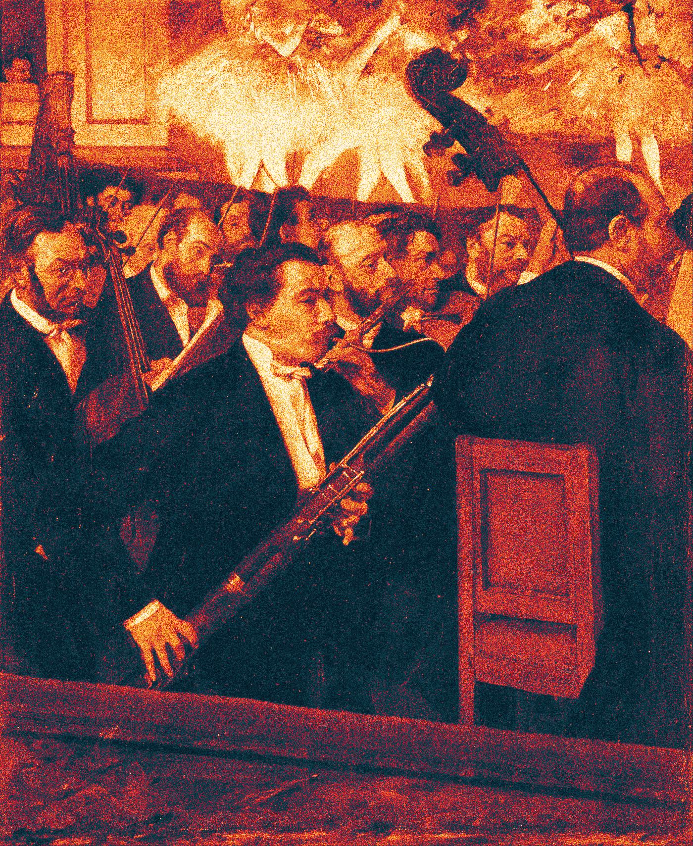 Degas, The Orchestra at the Opera